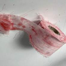 10m Halloween Party Horror Accessories - Fabric Blood-Stained Bandage, Horror Prop, Simulated Wound Set - Multicolor - View 2