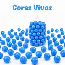 Bag Of Colorful Balls For Children's Pool 50 Units - 50個藍球 - 查看 3