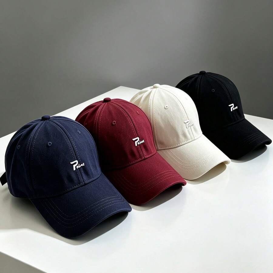 1 buah Topi Baseball Bordir Bergaya dan Awet Muda, Cocok untuk Perlindungan Matahari di Luar Ruangan, Dapat Diatur, Cocok untuk Liburan, Belanja, Pesta - Beraneka warna - View 1
