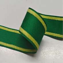 Double-Sided Color Block Diagonal Twill Ribbon DIY Bow Hair Accessories Material Clothing Shoes Hat Gift Box Decoration Double-Sided Striped Woven Tape - Multicolor - View 18