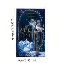 The Star Tarot And Edition A Standard Divination Tool With A Blue Color Scheme, Suitable For Beginners As A Mystical Item. - Royal Blue - View 2