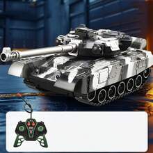 Mainan Tank Leopard Kendali Jarak Jauh 2.4G, Dengan Fungsi Kabut Dingin, Dapat Diisi Ulang USB, Detail Realistis, Hadiah Ideal untuk Anak Muda, Hiburan Anak Muda | Desain Militer Realistis | Kendali Jarak Jauh Ramah Anak - MultiWarna - View 9