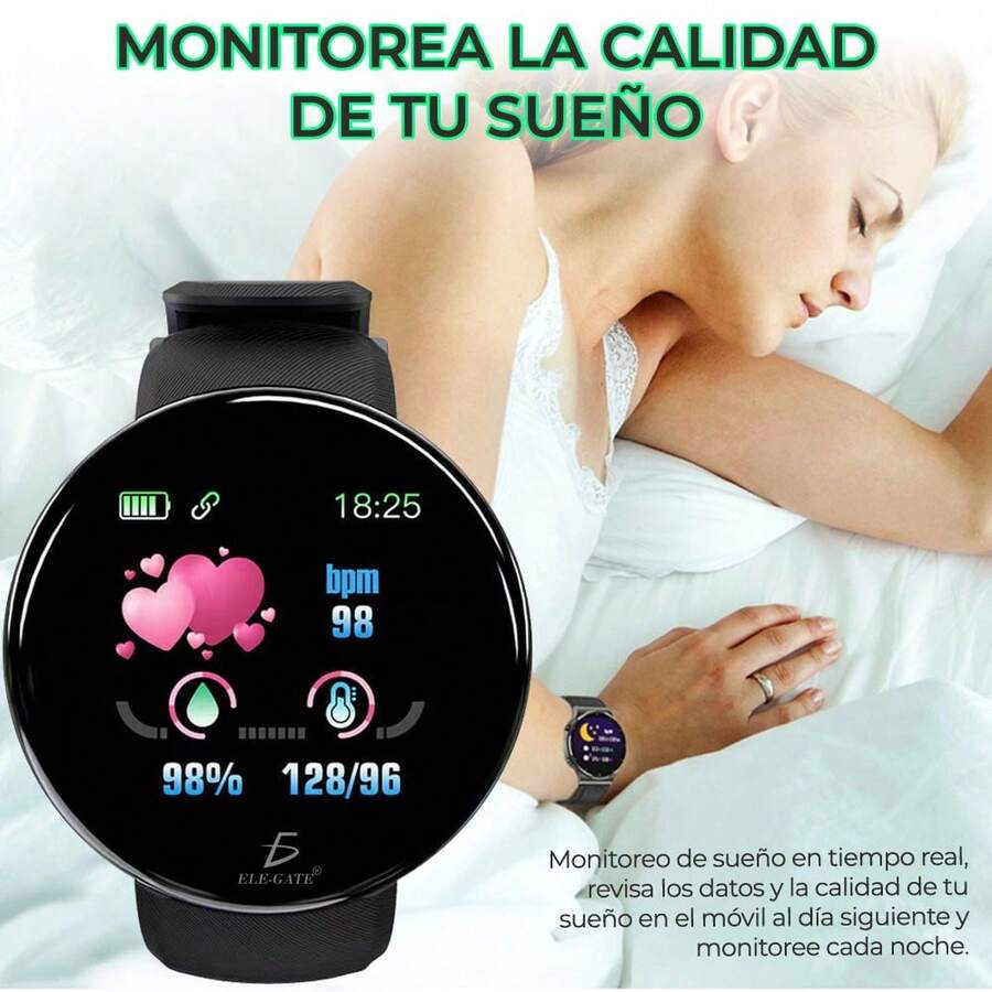 (Envío gratis) Reloj Inteligente Smart Watch Deportivo