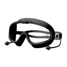 High Definition Anti-Fog Swimming Goggles Unisex Large Frame Swimming Goggles With Earplugs - A - View 14