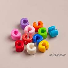Large Hole Acrylic Letter Beads (Random Color), Suitable For DIY Letters, Phone Chains, Keychains, Smooth Large Hole, Easy To String For Handmade Crafts, Holiday Gifts, Birthday Gifts, Graduation Gifts - 1 Set - View 10