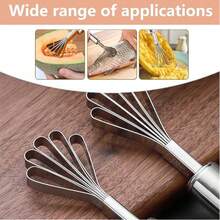 1/2 Pieces Stainless Steel Coconut Cream Slicer/Home Use Coconut Shredder/Kitchen Manual Scraper. - Silver - View 1
