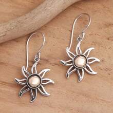 DIYCCPC Bohemian Vintage Sunflower Hollow Dual-Tone Decorative Earrings, Perfect For Daily Commute And Holiday Party Gift Jewelry - Two-color - View 1