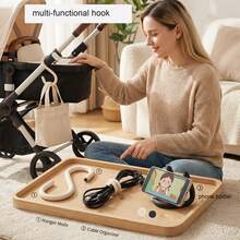 1/2 buah Pengait Kereta Bayi, Pengait Gantung Aksesori Kereta Bayi/Stroller Universal, Aksesori Stroller - MultiWarna - View 6