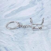 1pc Lighter Protective Case Bikini Underwear Bra Shaped Keychain Smoking Accessory, Suitable For BIC J6 Full Size Lighter - Fashionable Durable Lighter Shell Cover, Novel Bikini Design Lighter Holder Keychain, Zinc Alloy Anti-Drip Lighter Stand, Portable Bag Hanging Ornament With Keychain, Suitable For Daily Outdoor Use - Multiple Styles - View 8