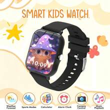 Kids Smart Watch: Supports Wireless Calling, Pedometer, Music Control, Remote Camera, Alarm Clock And More. Compatible With Android/IOS Phones, Equipped With 260mAh Battery. - Multicolor - View 4