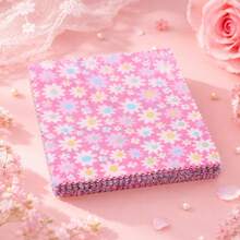 50pcs Pink Charm Patchwork Fabric Squares, 5*5 Inch Pre-Cut Pink Fabric Squares For Sewing Projects, Quilting, DIY Crafts - Variant - View 4