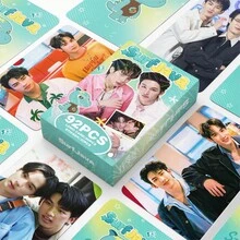 New 92pcs GMMTV SurfJava KPO P LOMO Photo Cards - Can Be Stored In Card Albums, Wallets, Backpacks, Etc., Also As Decorative Ornaments, Exquisite Desktop Accessories, Suitable As Gifts For Friends. Bookmarks, Collectible Cards, Valentine's Day Gifts, Fan Merchandise, Collection Cards, New Set Greeting Cards - Multicolor - View 1