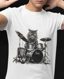 Men T-Shirts - White - View 4