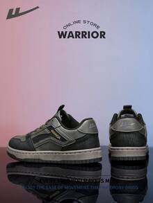 Warrior Men's Board ShoesSpring And SummerComfortable Modest Style Casual Yet Sleek Sneakers Applicable Throughout The Year Wear-Resisting All-Day Wear Training Sneakers Running Shoes - Dark Military Green/black - View 5