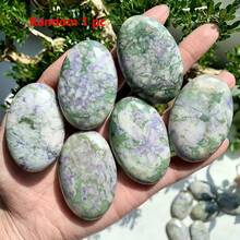 1pc Random Auspicious Jade Ball-Polished Stone Sphere,Crystal Gift, Holiday Gift,Room Decoration - Multicolor - View 16