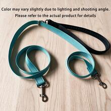 1Set Two Point Control Dog Leash, Reflective Padded No Pull Training Lead, Convertible Single Dog Walking Leash For Medium Large Dogs, Compatible With No Pull Harne - Multicolor - View 11