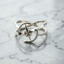 Fashion Compass Earrings Korean Style Jewelry Birthday Gift For Girlfriend - Multicolor - View 5