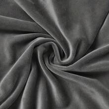 1pc Super Soft Velvet Chair Cover, Elastic Velvet Chair Slipcover, Non-Slip Chair Seat Cover - A - View 6