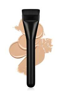 1pc New Flat Head Makeup Brush, Makeup Tool - Multicolor - View 4