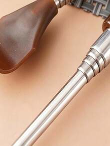 2/1PC Retractable Stainless Steel Back Scraping Board, Hand Massager, Back Massager, Full-Body Scraping Tool, Ergonomically Designed Handle For Hard-To-Reach Areas, Portable Scraping Brush, Suitable For Both Men And Women - Multicolor - View 6
