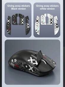 T-WOLF X4 Tri-Mode Gaming Mouse Bluetooth Pengisian Daya Nirkabel Tingkat Polling 1000Hz Mouse Ringan - View 8