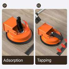 Floor Gap Fixer Tool, 2026 New Heavy Duty Floor Gap Fixer Tool, Enhanced Vacuum Suction Cup, Flooring Gap Repair Tool For Laminate, Vinyl, Wood & Tile Flooring - A - View 5