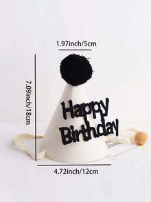 Birthday Party Hats, Suitable For Birthday Party Decoration, Party Decoration, Family Gathering Decoration, Photo Props, Creating Festive Atmosphere - Multicolor - View 11