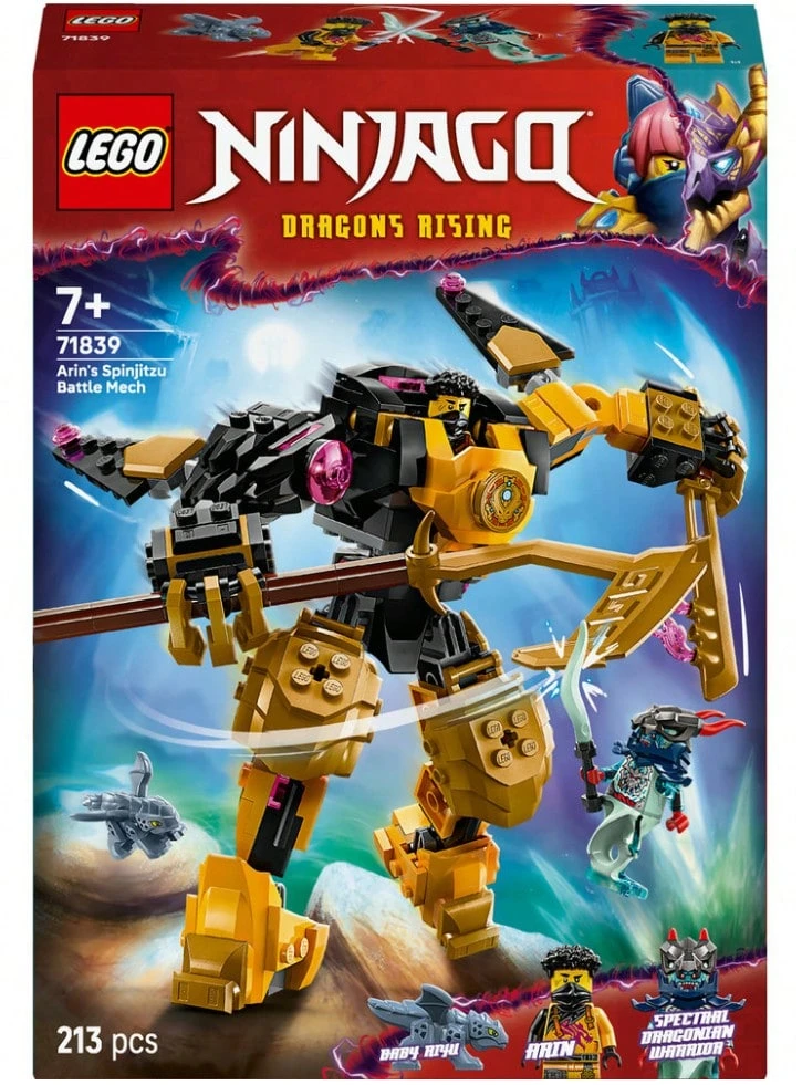 LEGO NINJAGO Arin's Spinjitzu Battle Mech (71839) - 彩色 - 查看 1