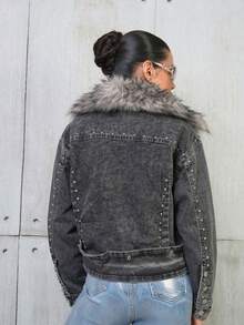 Women Jackets - Grey - View 4