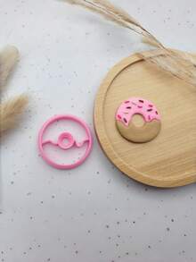 Breakfast Pastry Polymer Clay Mold Set, Bread And Dessert Molds, Suitable For Food Earrings And Jewelry DIY Crafts - Pink - View 12