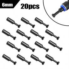 Black Plastic Push-In Connector Cap Pneumatic Plug, Suitable For 6mm/8mm/12mm Inner Diameter Push-In Connector Plugs, Multiple Sizes Of Tubing Connection Fittings Available - Push-in Connector - View 12