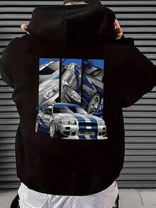 Men Hoodies - Black - View 2