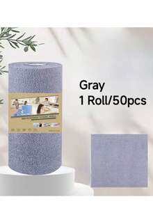 50/20/1pc Reusable Cleaning Cloth Household Kitchen Microfiber Towel Roll Dish Cloth Paper Towel Replacement Microfiber Cleaning Cloth Roll (25cm*25cm/9.84in*9.84in) - Multicolor - View 15