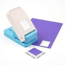Large Rectangular Stamp Perforator, Paper Puncher, Manual Paper Puncher Suitable For Handmade Crafts, Scrapbooking, Journals, Card Making - Large Rectangle - View 2