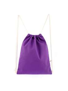 Customizable Name Minimalist Backpack, With Drawstring Pocket, Casual Foldable Shoulder Bag, With Dual Shoulder Straps And Buckle, Large Capacity Sports Bag, Drawstring Bag, Multi-Functional Lightweight Casual Bag, Reusable Travel Bag, Suitable For Fitness, Dance, Commuting And Outdoor Sports (2 Color Options), New Year Gift, Valentine's Day Gift - Multicolor - View 17