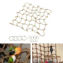 1PC Birds Climbing Training Rope Net Swing Ladder Hanging Rope Bird Toys For Pet Parrot Birds Hamster - Rope Ladder - View 2