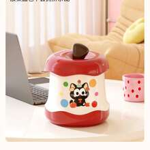 Cestino da scrivania in plastica ABS multicolore (resina ABS) - Multicolore - Visualizzare 6