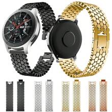 20mm XDfind Fish Scale Texture Metal Watch Band(Silver) - Black - View 1