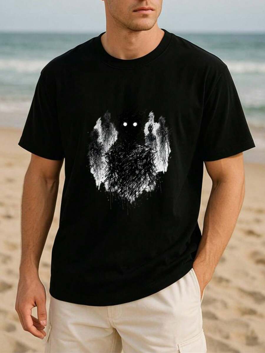 Camisetas de hombre - Negro - Ver 1