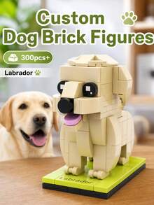 1件客製化狗狗積木人偶 11種犬種可選 300件+ 個性化狗狗積木人偶 3D積木人偶 生日週年禮物 送給狗狗愛好者 狗狗主人 朋友 家人 - 狗款式 - 查看 22