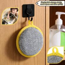 Double-Sided Dishwashing Sponge, Double-Sided Kitchen Cloth, Cleaning Sponge, Pot Scrubbing Sponge, Multi-Purpose Absorbent Sponge, Dish Cleaning Brush, Durable Reusable Kitchen Cleaning Sponge, Kitchen Supplies, Home Products - Multiple Styles - View 5