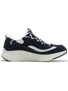 Skechers Zapatos deportivos casuales CONTOUR FOAM para mujer, zapatos ligeros de estilo de vida deportivo y viaje 150412-BKW - Blanco y negro - Ver 7