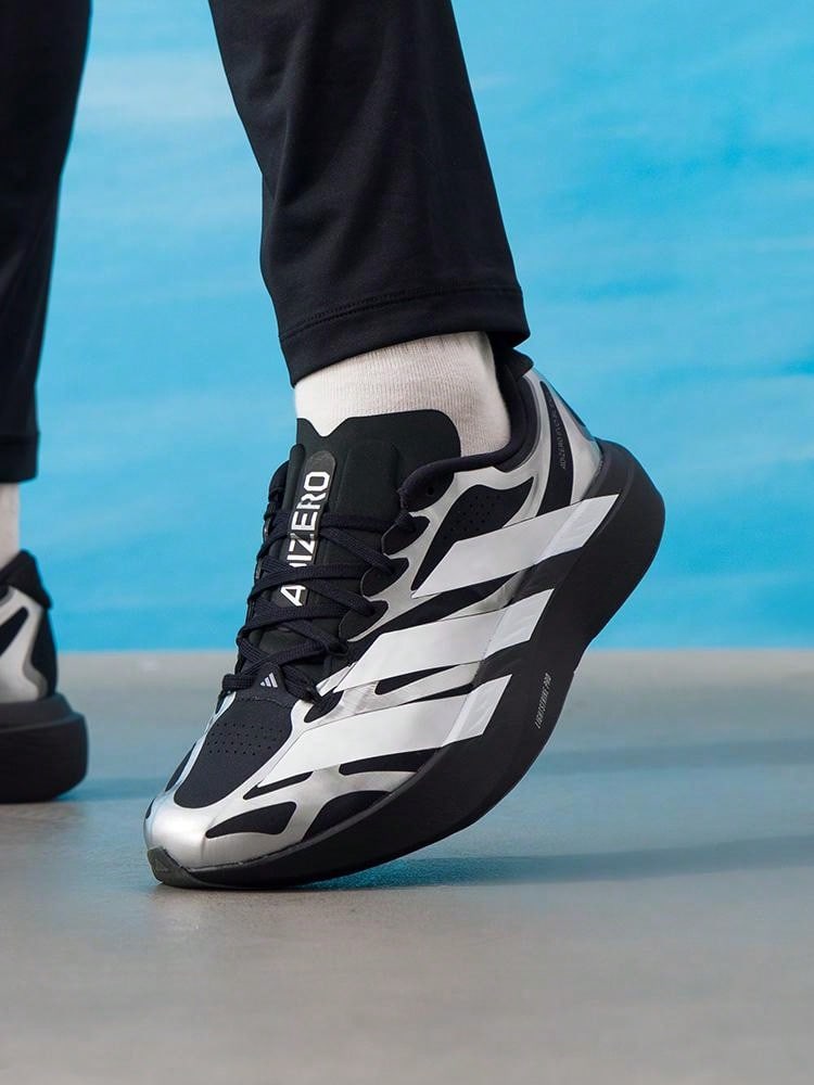 Black/White/Bright Metallic Iron Gray