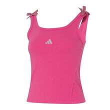 adidas 訓練運動跑步健身運動舒適透氣無袖 背心 女款 玫紅色 - 玫紅色 - 查看 5