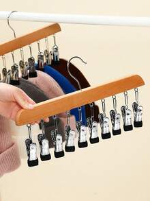 8-Cap Capacity Hat Storage Rack, Multi-Function Hat Stand With Hooks For Storing Hats, Ties, Belts, Scarves, Wall-Mounted Hat Display Rack, Towel Storage Rack, Portable Travel Hanging Rack, Suitable For Home, School, Hotel - Multicolor - View 5