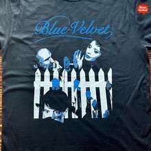 Blue Velvet - T-Shirt Tops For Women - 黑色 - 查看 1