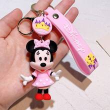 1pc Disney Mickey Minnie Keychain, Car Bag, Key Pendant, Gift - View 19