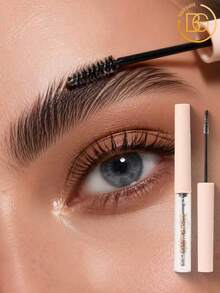 beauty glazed Lightweight Waterproof Sweat-Resistant Quick-Drying Transparent Eyebrow Styling Gel, Shaping And Defining Natural Eyebrow Makeup - Clear - View 1