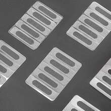 5/20/30/50pcs - Window & Door Screen Repair Patches, Adhesive Repair Kit, Indoor Insect & Fly Screen Mesh, Screen Door Repair Patch. Mosquito-Proof Self-Adhesive Screen Repair Patch, Hole Patch For Mosquito-Proof Door & Window, Drainage Hole Patch. Window Screen Repair Patch, Drainage Patch. Sealing Strip. Tools & Home Improvement. - Multicolor - View 4