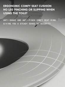 Cartoon Cute Toilet Seat Cover, Toilet Seat Pad, Toilet Seat Cushion, Convenient Foldable, Washable, Non-Fading, Portable Space-Saving - Multicolor - View 4